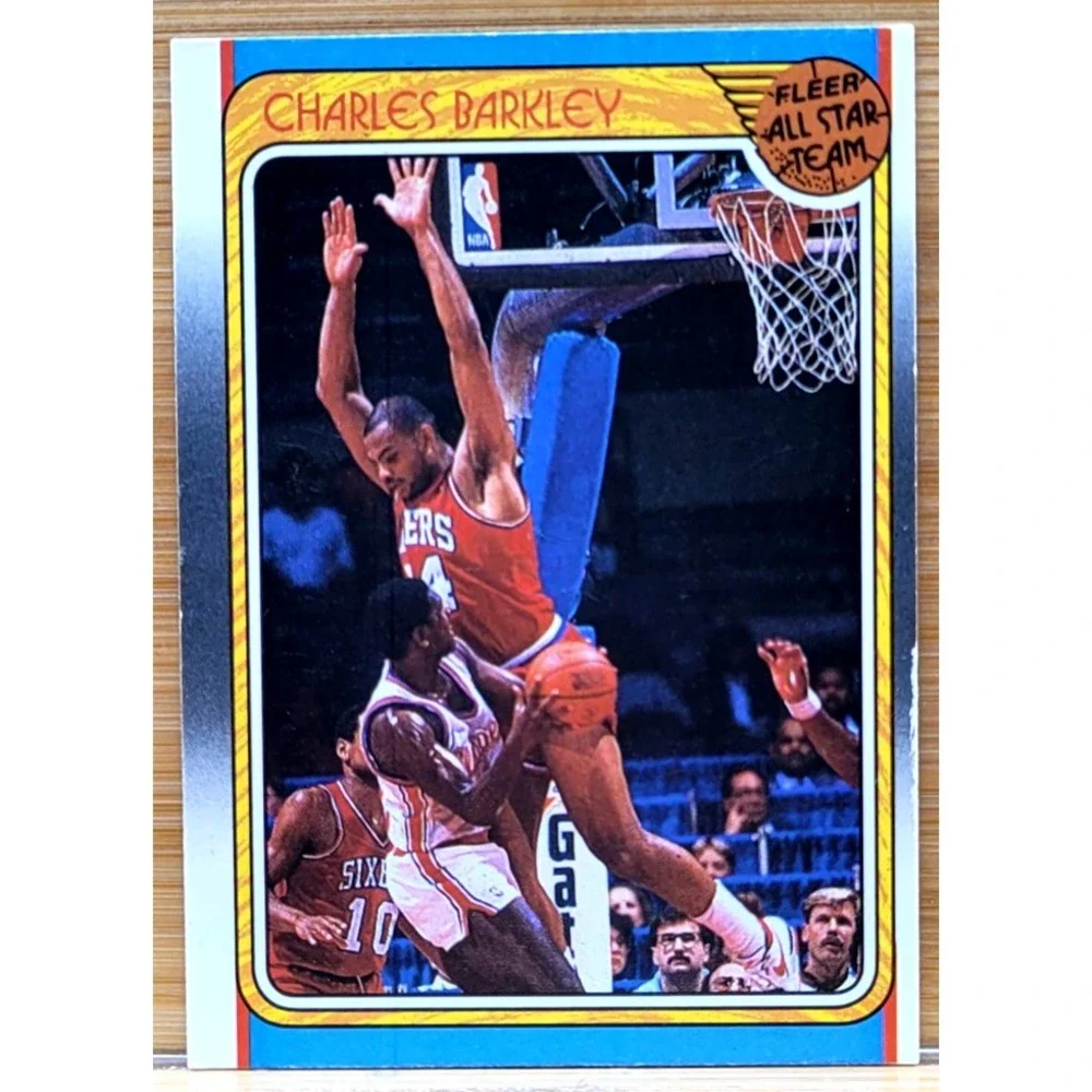 1988-89 FLEER CHARLES‎ BARKLEY FLEER ALL STAR TEAM #129